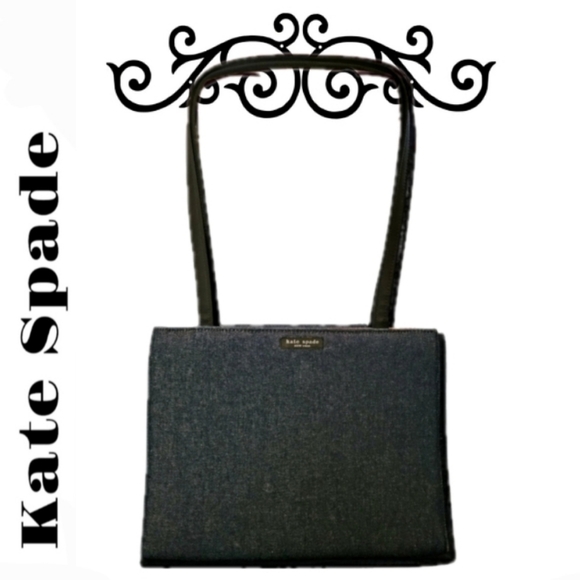 kate spade Handbags - ⭐️ Kate Spade Denim Shoulder Bag Host Pick ⭐️
